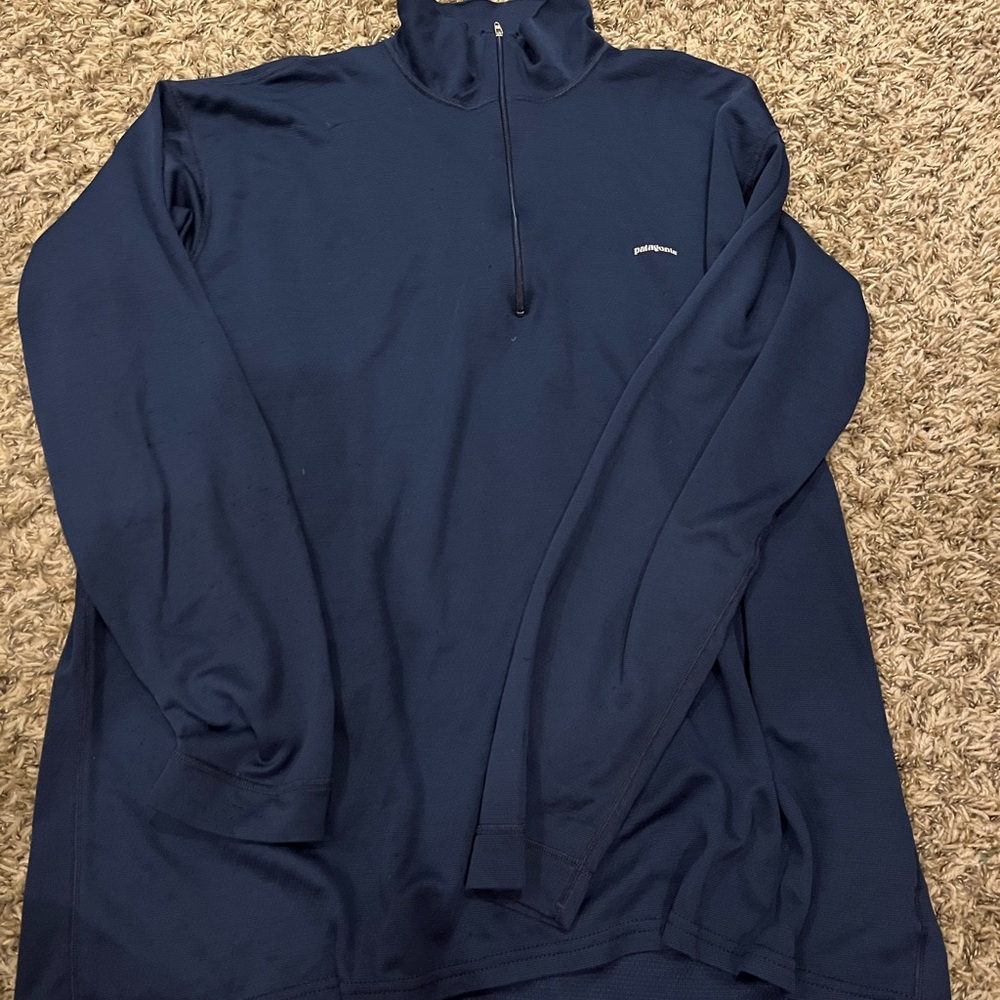 Patagonia Navy Blue Men's Polo Shirt